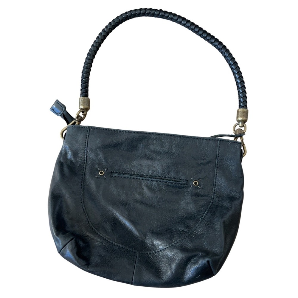 FINAL CLEARANCE The Sak Shoulder bag with braided handle - clean interior